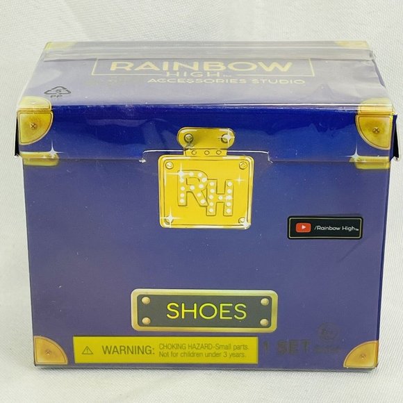 MGA Entertainment Other - 1 Rainbow High Mini Accessories Studio Shoes Purple Surprise Blind Box Sealed